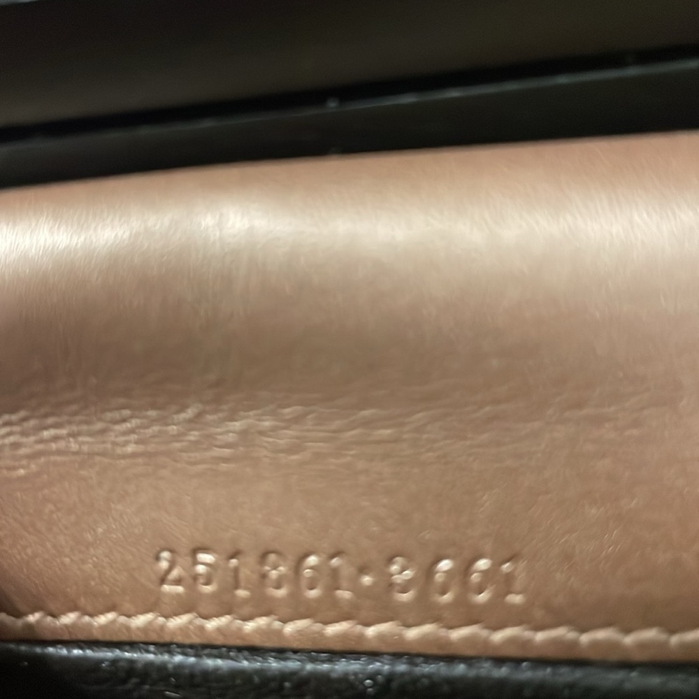AUTHENTIC GUCCI GG MONOGRAM PINK LEATHER TRIM LOVELY HEARTS WALLET - Picture 11 of 11